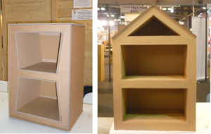 Atelier meubles en carton par MH Déco à Saverne Habitat Déco